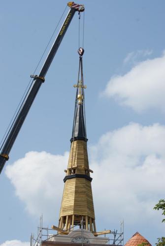 2011 - Katolikus templom tetőszerkezet felújítása, Veresegyház